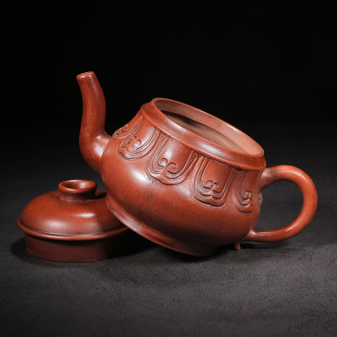 Chinese Yixing Zisha Clay Handmade Exquisite Teapot（梵莲 底款：汪寅仙）