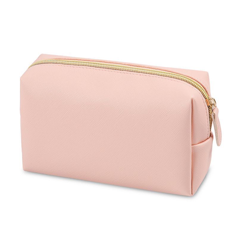 Cosmetic Bag Waterproof Synthetic Leather Makeup Pouch Traveling Toiletry Purse