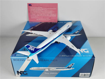 NG Model ANA for Boeing B787-10 JA902A Inspiration of JAPAN 1/400 Aircraft Model