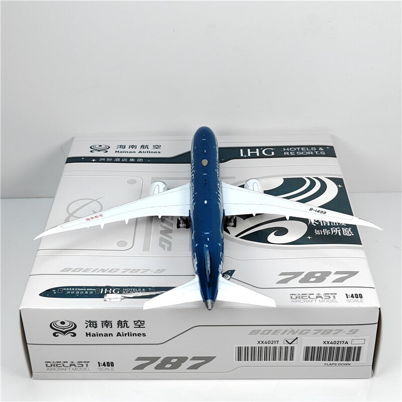 1:400 JC Wings HAINAN AIRLINES BOEING B787-9 Passenger Airplane Diecast Model