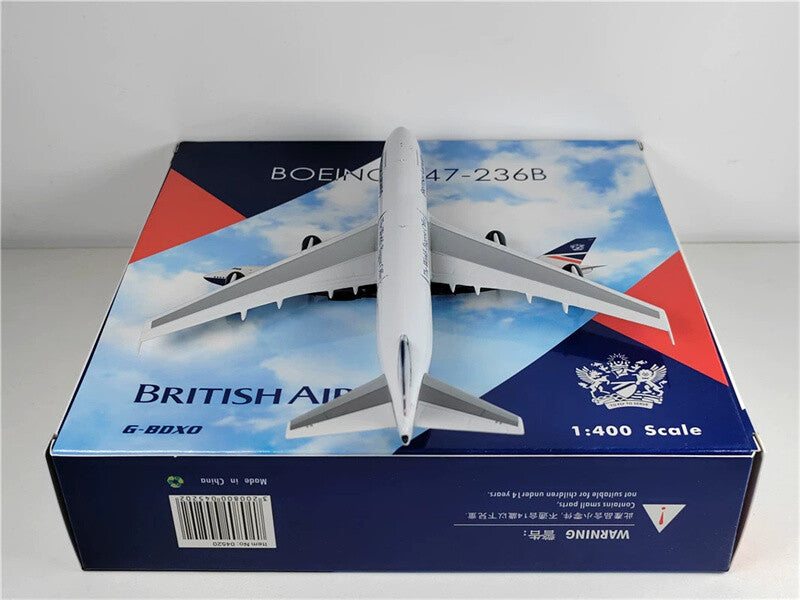 Phoenix BRITISH AIRWAYS for Boeing 747-236B G-BDXO 1:400 plane Pre-built Model