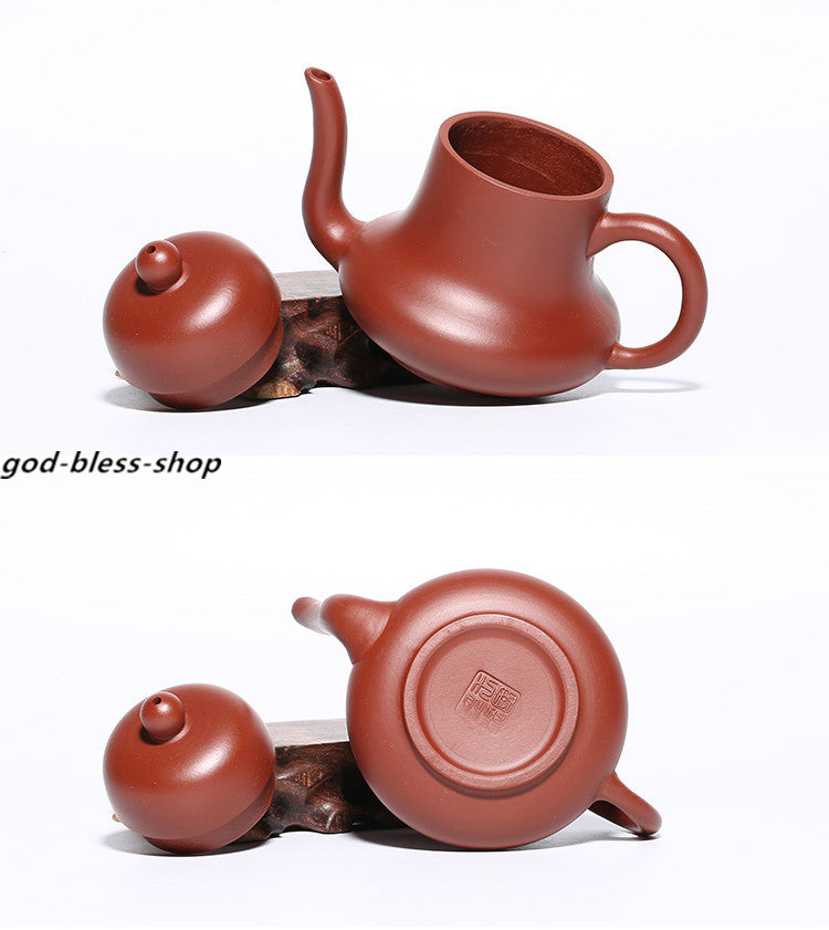 5" Real Yixing Zisha Dahongpao Clay Tea Pot Marked Chinese Tea Pot Collect 125ml