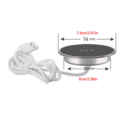 Phone Wireless Fast Charger Furniture Table Desktop Embedded For Apple HUAWEI