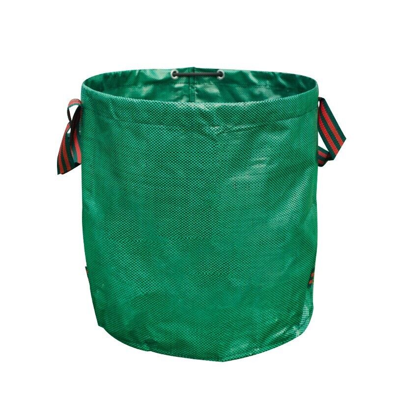Reusable Garden Waste Bag 72 Gallon Waterproof Foldable Yard Leaf Lawn Trash Bag