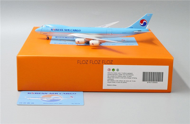 for JC Wings for Korean Air Cargo Nose open for Boeing 747-8F HL7629 1:400 Model