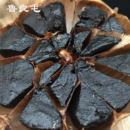 Black garlic, single headed and multi lobed, fermented500g