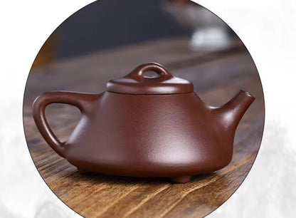240cc chinese Yixing Handmade Zisha teapot Purple clay ShiPiao Gongfu Tea Pot