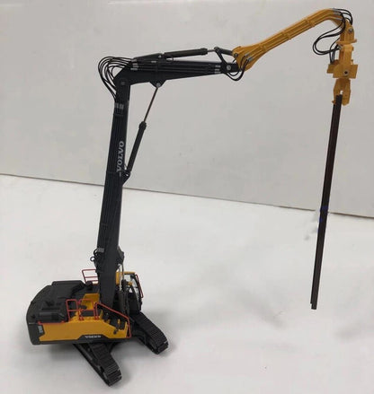1:50 EC480E Pile Driving Machinery Construct Equipment Machine Diecast Model