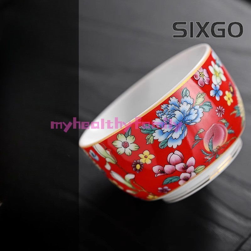 Ceramic Tea Cup Master Cup Tea Cup, Sheep Fat Jade Porcelain