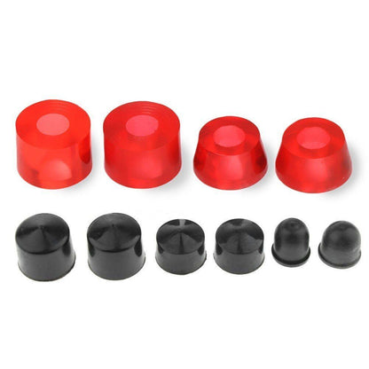 10Pcs Skateboard Truck Bushings Longboard Shock Absorber Washers Accessories PU