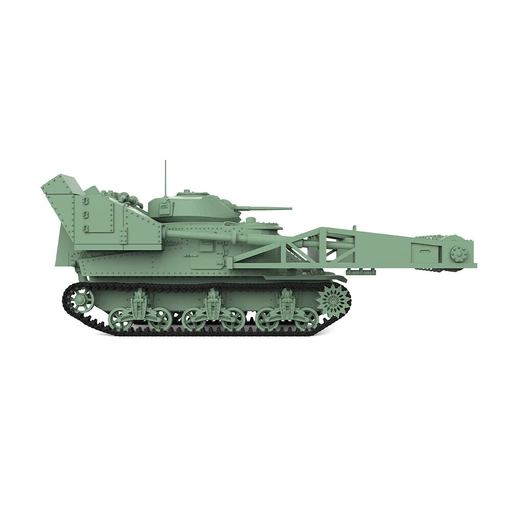 SSMODEL SS144514 1/144 Military Model Kit US M3 Grant With Paravane Medium Tank