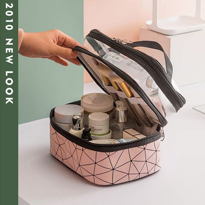 Travel Clear Makeup Bag Fashion Cosmetic Toiletries Organizer Waterproof Cases