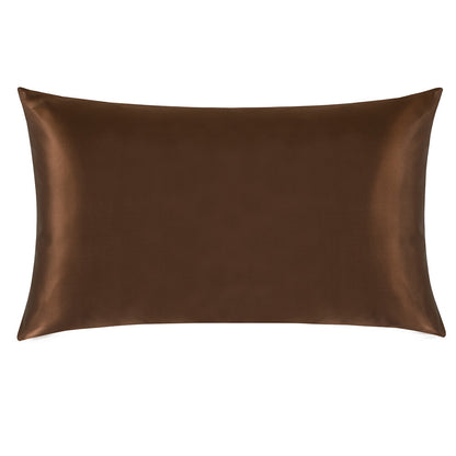 Pure Mulberry Silk Pillowcase Zippered 100% Silk Nourishes Hair Skin One piece