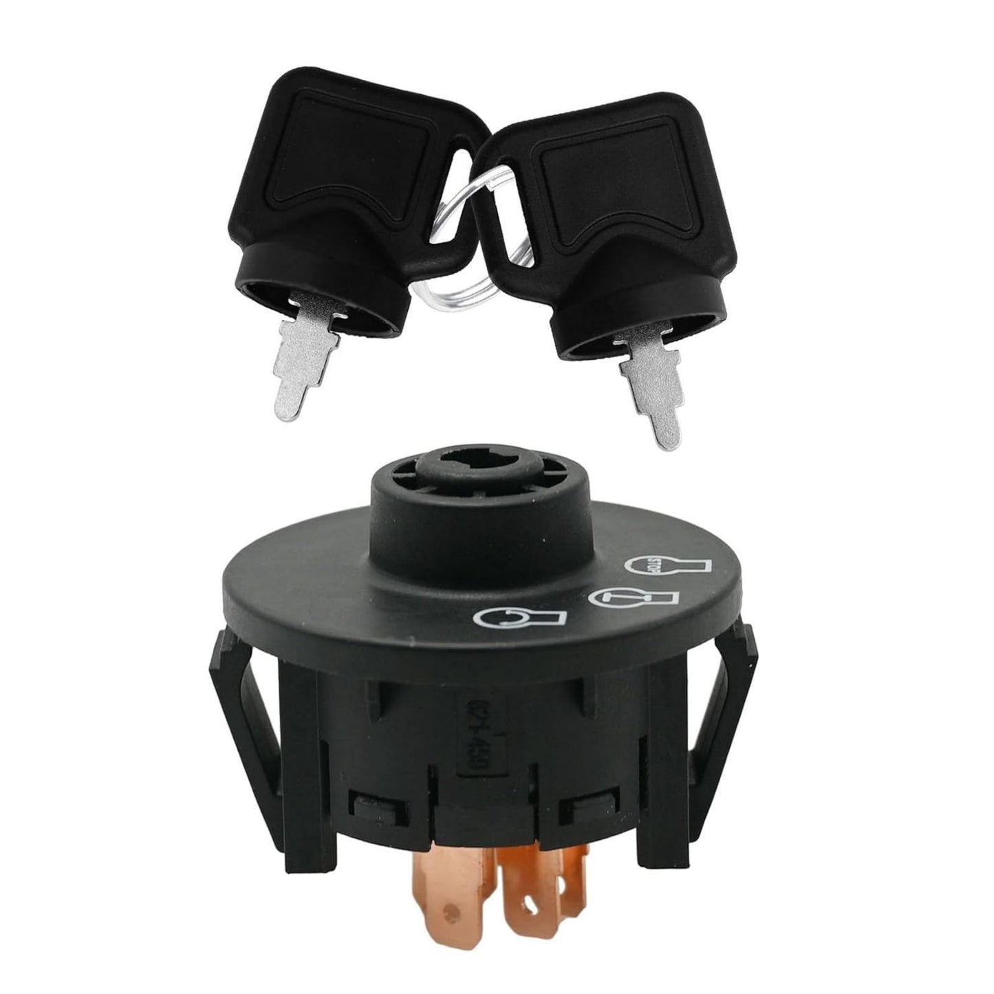 1172221, 1374100 Ignition Starter Switch With 2 Keys For Exmark Lazer Z