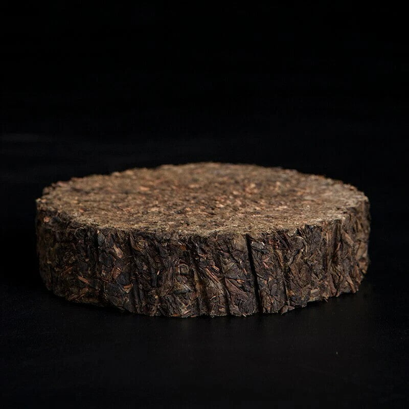 120g Hunan Anhua BaiLiang Cha Bing Bai Liang Golden Flower Dark Tea Hua Juan Tea