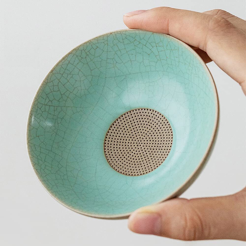 Creative Tea Leaking Household Tea Filter Ceramic Tea Separator Tea Tea Strainer