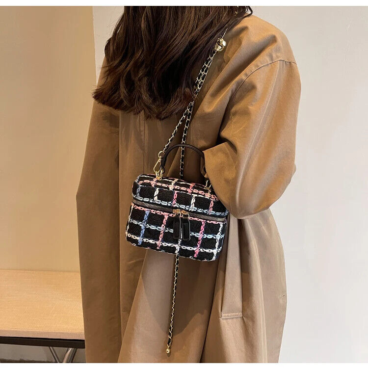 Crossbody Bag Women Female Shopping Chain Shoulder Pack Handle Bag