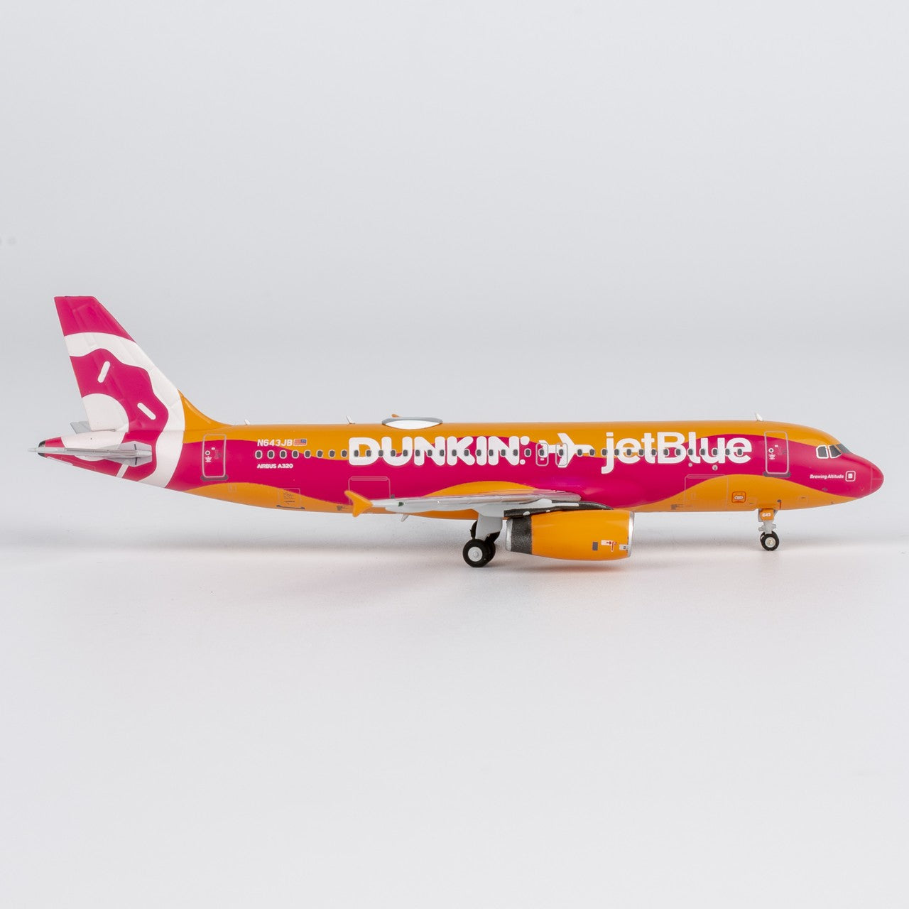 1:400 NGmodels JetBlue Airubs A320 Passenger Airplane Diecast Plane Model
