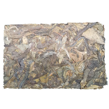 2022 Yunnan Yiwu Raw Pu-erh Tea Brick Wan Gong Ancient Tree Puerh Sheng Tea 250g