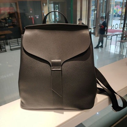 School Book Bag All-match Real Leather Backpack Cowhide Shoulder Bag 27*13*28 CM