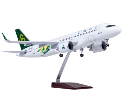 47CM 1:80 Spring Airlines AIRBUS A320neo Airplane Landing Gear Resin Model