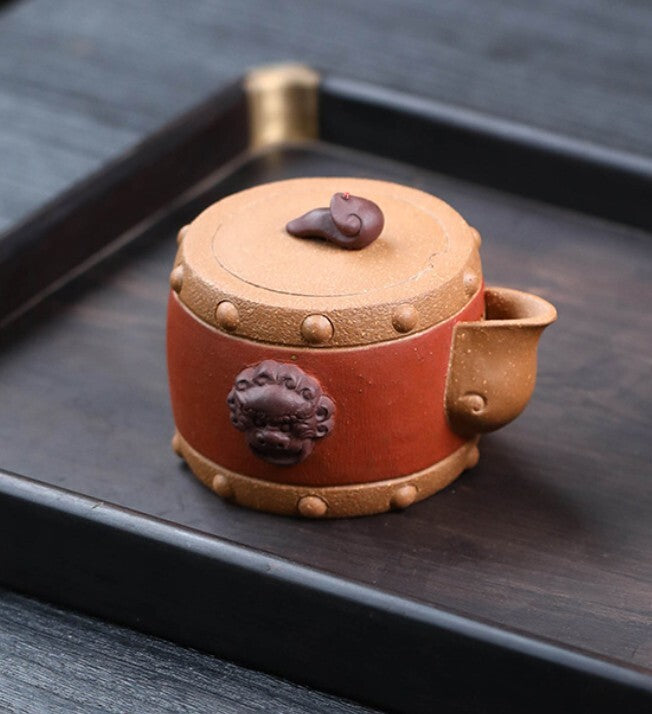 170cc chinese Yixing Handmade Hu Zisha GaiWan JiangPo Clay tea cup Gongfu tureen