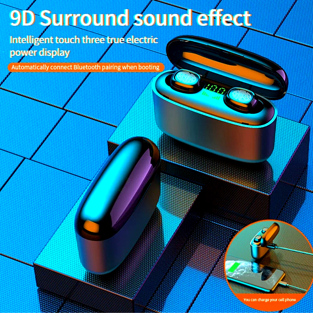 Bluetooth Earbuds for All Phones Tablets Computers Wireless Earphone Waterproof