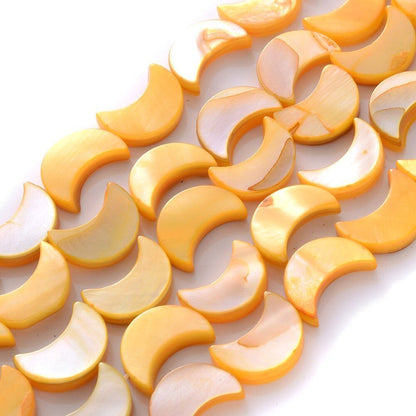 30-34pcs 8x11mm Natural Shell Spacer Beads Jewelry Making Bracelet Necklace DIY