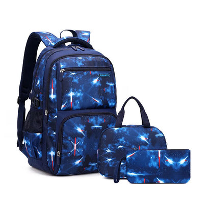 Boys Backpacks 3 Pieces Sets School Bags Bag Children School Students