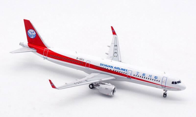 1:200 Aviation SICHUAN AIRLINES AIRBUS A321neo Passenger Airplane Diecast Model
