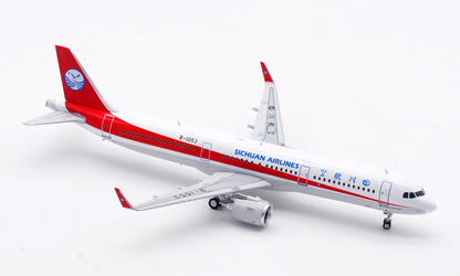 1:200 Aviation SICHUAN AIRLINES AIRBUS A321neo Passenger Airplane Diecast Model