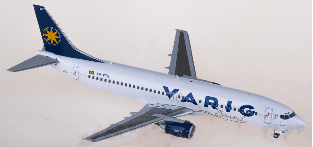 1:200 JC Wings VARIG Boeing 737-400 Passenger Airplane Diecast Model