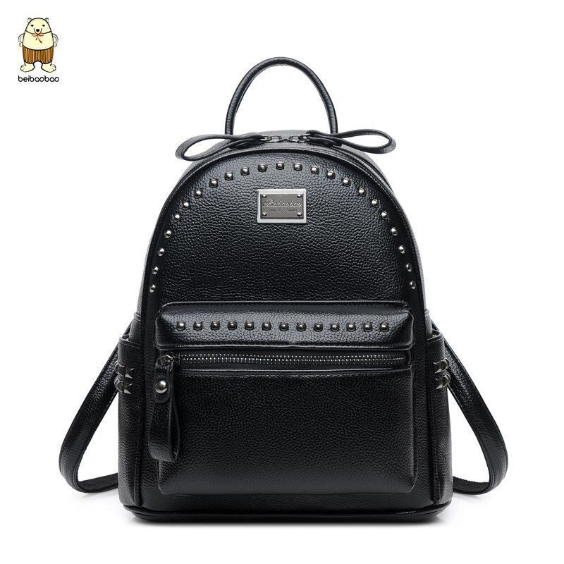 Backpack Stylish High Quality Student School Bags Multifunction 24*28*12 CM 1 PC
