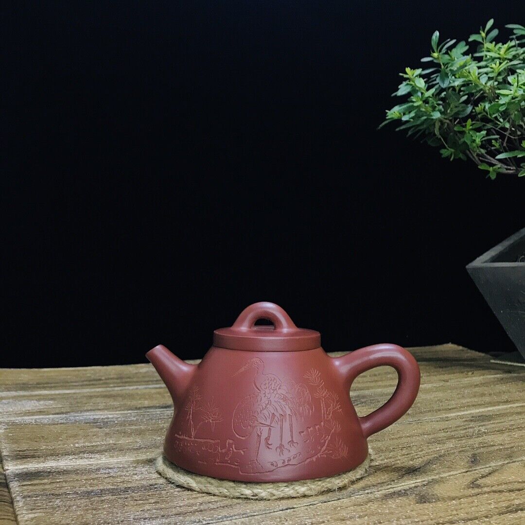 vintage chinese yixing purple clay teapot zisha ceremony teaware collection rare