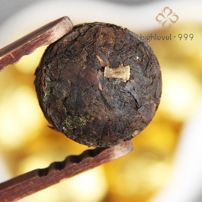 500g Ripe Pu'er Yunnan Strong Glutinous Rice Aroma Mini Fermented Tuo Tea