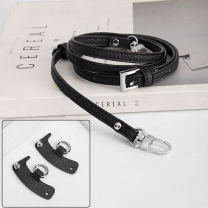 Real Leather Bag Strap Punch-free Shoulder Strap Crossbody Replacement Buckle