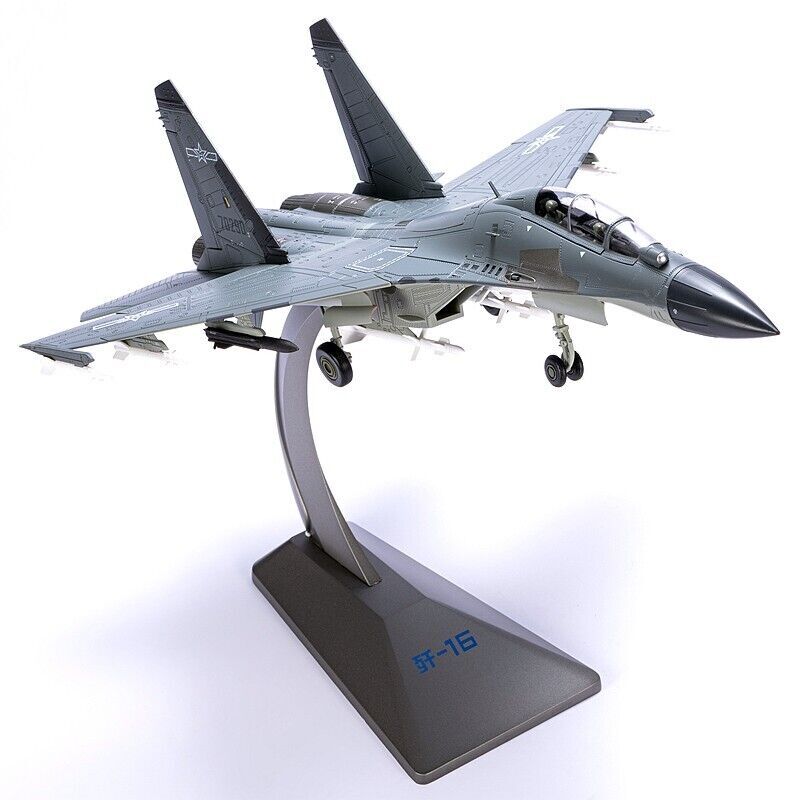 1:48 45CM AF1 China Air Force J-16 Fighter Plane Diecast Military Aircraft Model