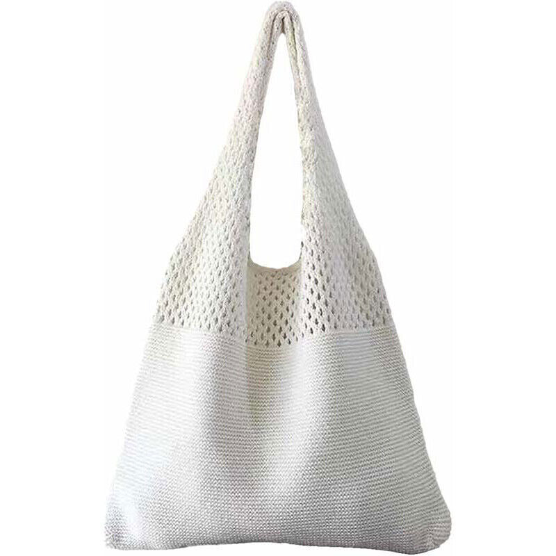 Womens Summer Beach Handbag Woven Shoulder Bag Large Tote Shopping Bag