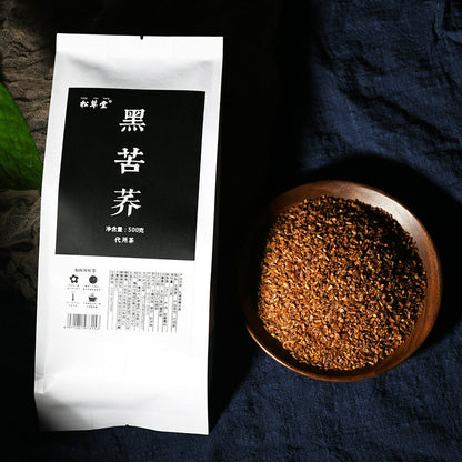 Organic Herbal Tea Health Care Daliang Mountain Black Tartary Buckwheat Tea 500g