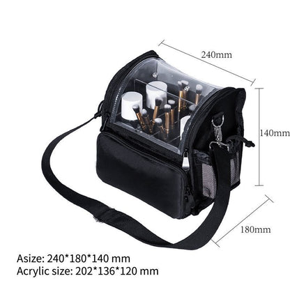 PVC Acrylic Makeup Bag Traveling Pouch Waterproof Transparent Cosmetic Purse 1PC