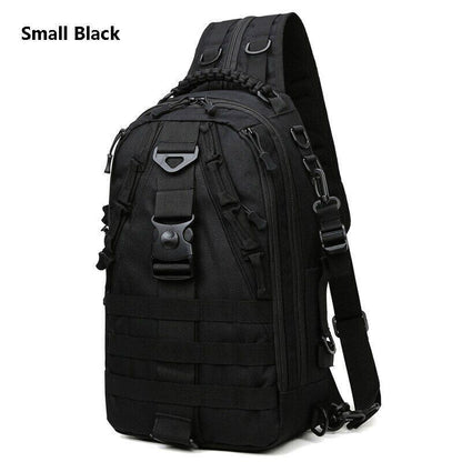 Men's Military Shoulder Bag Army Body Chest Bags Trekking Crossbody Hiking Pack