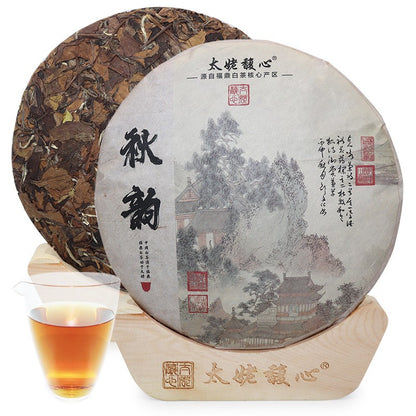 2019 Fuding White Tea Cake 350g Shoumei Old White Tea