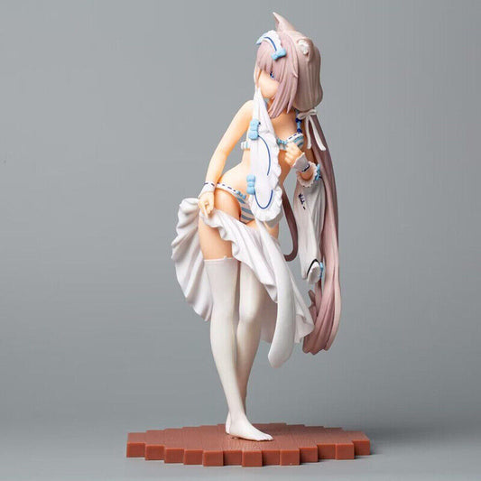 Anime NEKOPARA Vanilla Girl Changing Clothes PVC Figure Statue New No Box 26cm