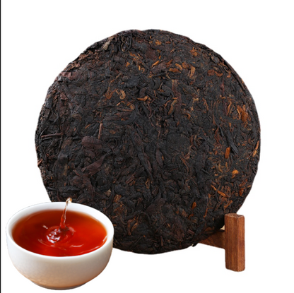 Yunnan Puerh Tea Brown Mountain Big Tree Fermented Spring Tea 357g Cake Tea