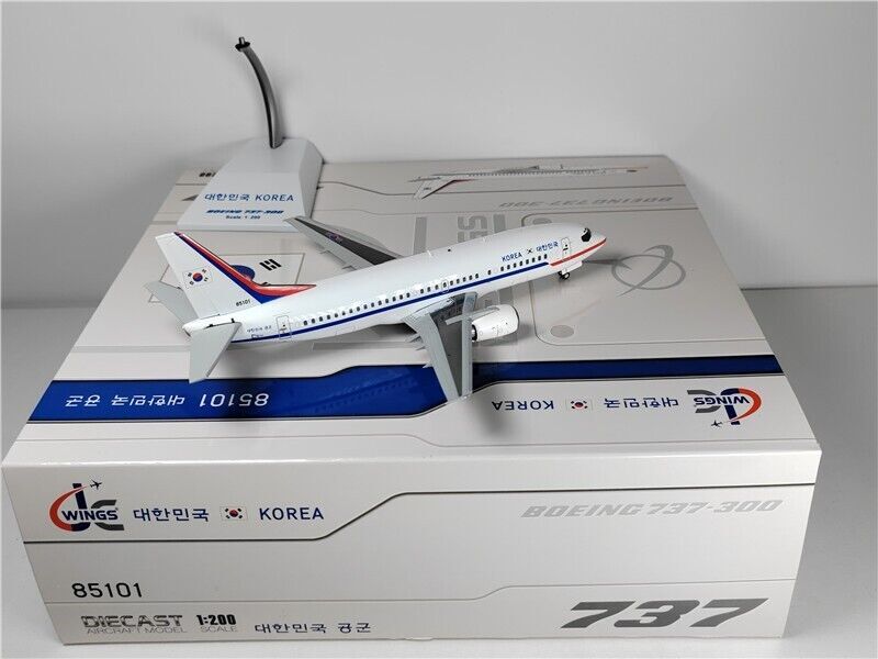 1:200 JC Wings KOREA BOEING 737-300 Passenger Airplane Diecast Aircraft Model