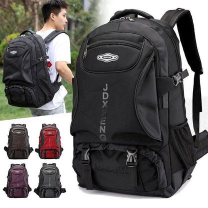 60L Men Hiking Outdoor Backpack Travel Trekking Sports Camping School Bag Women