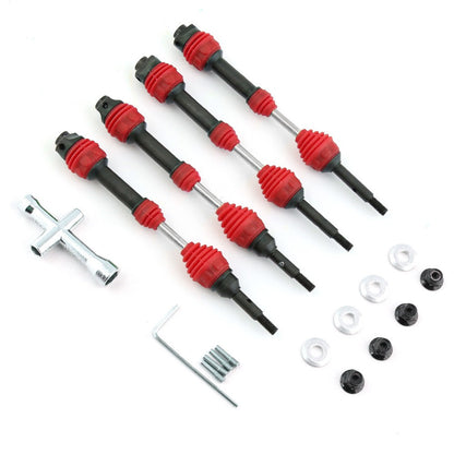 1/10 RC Front&Rear Drive Shafts For TRAXXAS Hoss/Rustler/Slash/Stampede 4X4 2wd