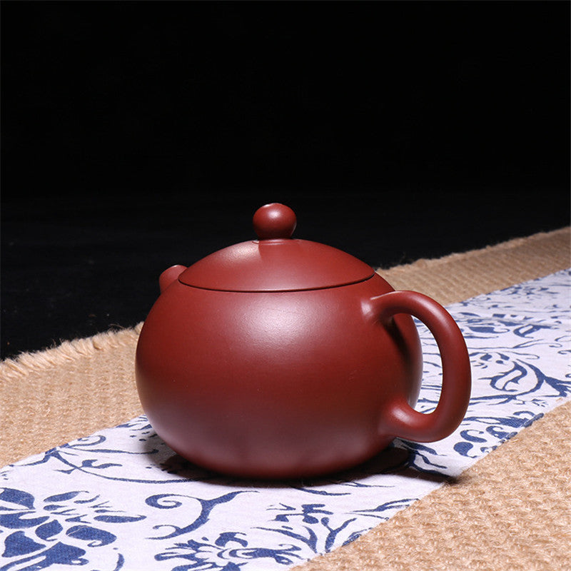 Authentic Yixing Zisha Tea Pot Dahongpao Clay Xishi Teapot & Ball Filtration Set