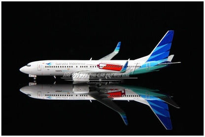 1:400 JC Wings Garuda Indonesia BOEING 737-800 Passenger Airplane Diecast Model