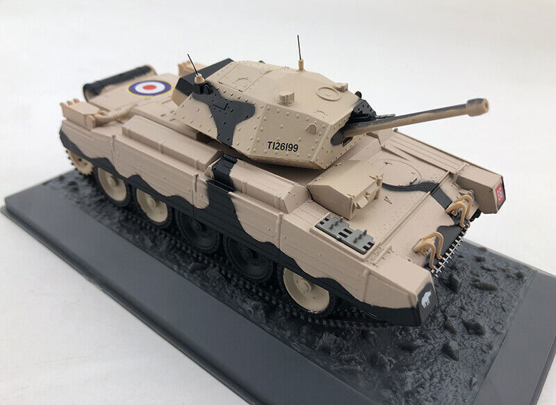 IXO 1/43 Mk.III WWII British Crusader Cuiser A15 Military Tank Model Ornaments